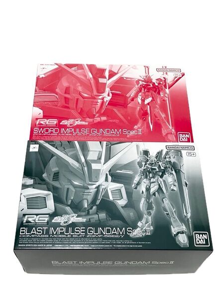 RG ソードインパルスガンダムspecⅡ ブラストインパルスガンダムspecⅡ プレミアムバンダイ限定 SEED ガンプラ