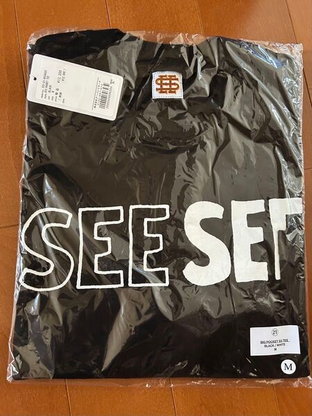 SEE SEE BIG LOGO SS POCKET TEE ポケットTシャツ