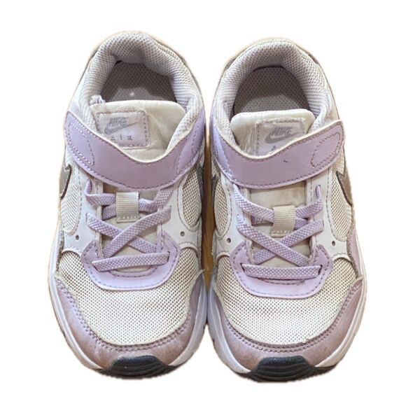 18cm NIKE ナイキ キッズ スニーカー パープル ホワイト