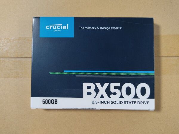 未開封 Crucial SSD BX500 クルーシャル