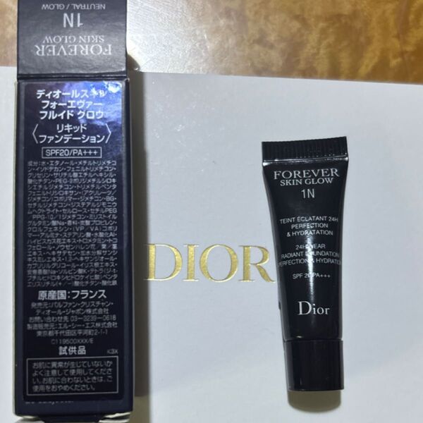 ディオール ファンデーション 1n フォーエバー スキングロウ 2.7ml