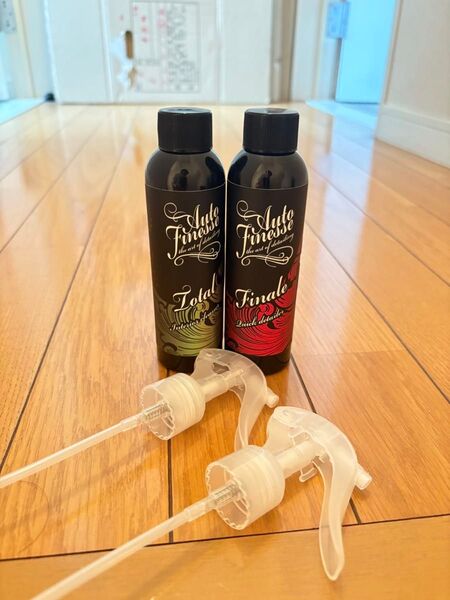 Auto Finesse トータル & フィナーレ セット 150ml 正規ミニボトル 新品未開封(スプレーヘッド付)