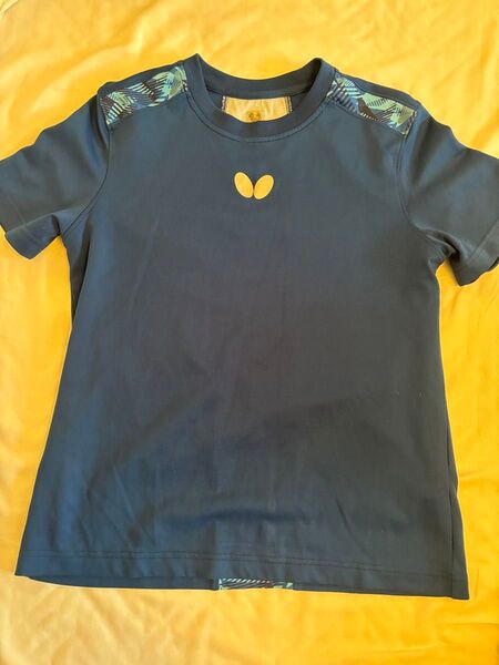 ネイビー バタフライ Tシャツ S