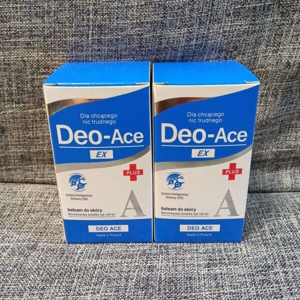 新品未開封 デオエースプラス Deo-Ace EX PLUS 制汗剤 デオドラント2個セット