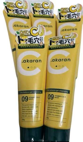 【新品】ドットアカラン ビタバランスジェルクレンジング 150g 5個セット