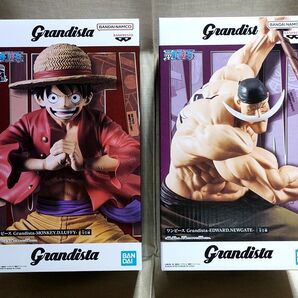 ワンピース Grandista ルフィ 白ひげ ニューゲート フィギュア