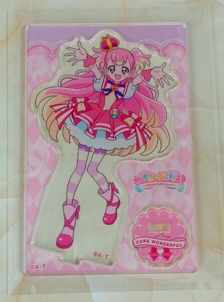 わんだふるぷりきゅあ ミニアクリルスタンドvol.1 ①キュアワンダフル ブルジュラ わんぷり プリキュア 犬飼こむぎ
