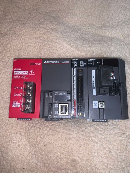 MITSUBISHI MELSEC L61P+L02CPU+LD77MH4