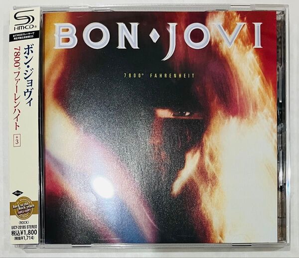 BON JOVI/7800° Fahrenheit +3 Special Edition 日本盤 帯付き超美品 ボン・ジョヴィ