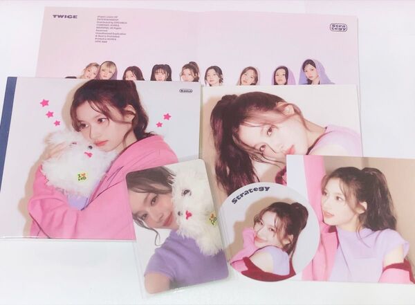 TWICE サナ Strategy デジパック トレカ