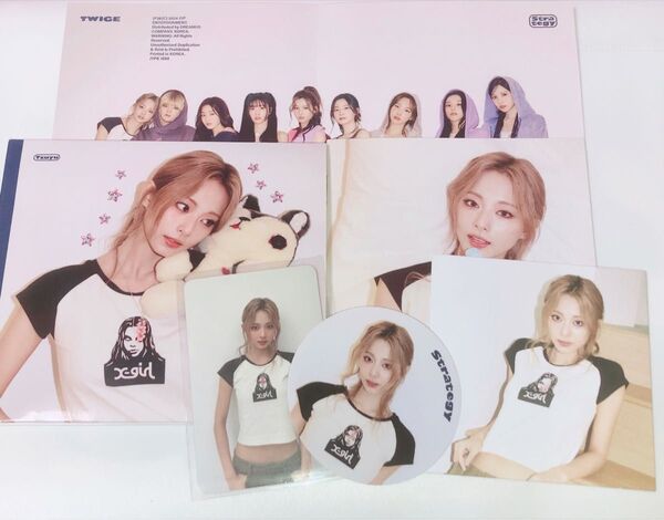 TWICE ツウィ Strategy デジパック トレカ