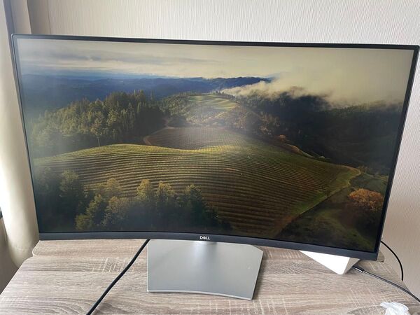 DELL デル S3221QS 液晶モニター 32型 4K 曲面ディスプレイ 2021年製 4K HDR対応 高画質