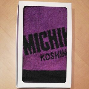 【未使用】MICHIKO LONDON タオルハンカチ パープル