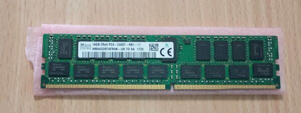 【ジャンク扱い】SK hynix 16GBメモリ DDR4-2400(PC4-19200)RDIMM