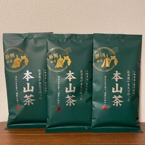 小柳津清一商店 お茶屋が本気で作った 本山茶 100g×3個 煎茶 緑茶