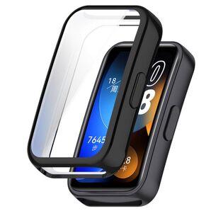 Huawei Band 10 9 8 カバー band9 ケース 画面保護 TPU カバー ファーウェイ バンド ソフト ブラック