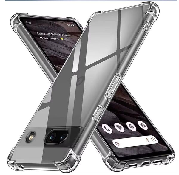 Google Pixel 6a クリア ケース カバー ピクセル pixel6a TPU ショック軽減 ソフト 透明 スマホケース