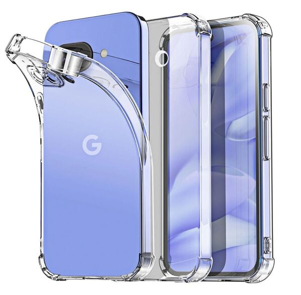 Google Pixel 9a クリア ケース カバー ピクセル pixel9a TPU ショック軽減 ソフト 透明 スマホケース