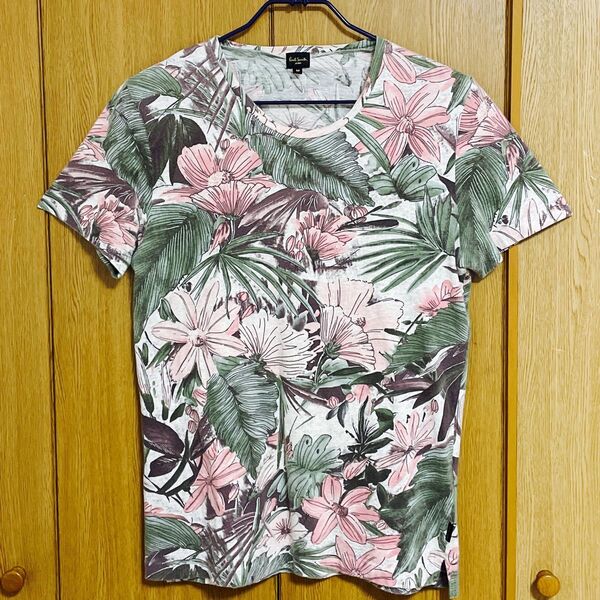 Paul Smith JEANS 総柄 花柄 ボタニカル Tシャツ Mサイズ