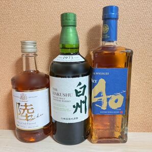 サントリー 白州 碧 キリン 陸 ウイスキー セット