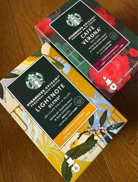STARBUCKS ORIGAMI スターバックス オリガミ パーソナル ドリップコーヒー 2種類 6包 各3包 カフェベロナ 他