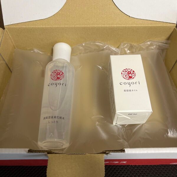 【新品未開封】コヨリ coyori スキンケアセット/高保湿温泉化粧水100mL + 美容液オイルC1 20mL