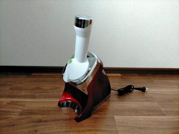 【美品】Yonanas ヨナナスメーカーエリート アイスクリームメーカー 982(レッド)送料無料
