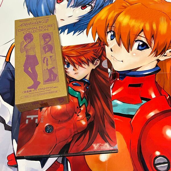 新世紀エヴァンゲリオン ポスター クリアファイル ヤングエース まとめ売り
