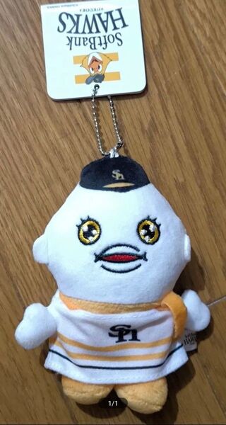 福岡ソフトバンクホークス 選手STDぬいぐるみ こふうさんマスコット ボールチェーン付き タグ付き新品未使用品★