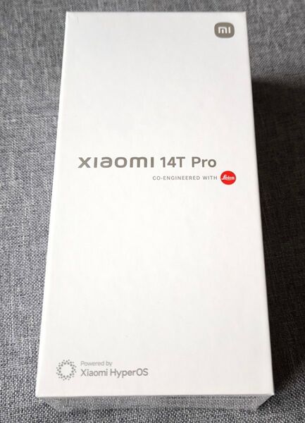 12GB+512GB Xiaomi 14T Pro グローバル版 SIMフリー ライカ共同開発のカメラ