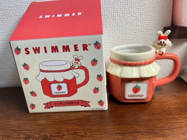 swimmer スイマー フィギュア付きマグボトル