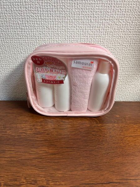 サムライウーマン トラベルセット 3種ボディーソープ シャンプーコンディショナー