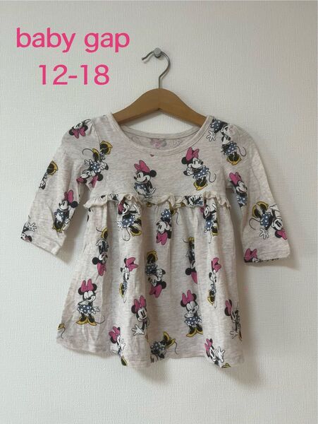 baby gap ベビーギャップ トップス ワンピース 女の子 夏服 80 カットソー キッズ