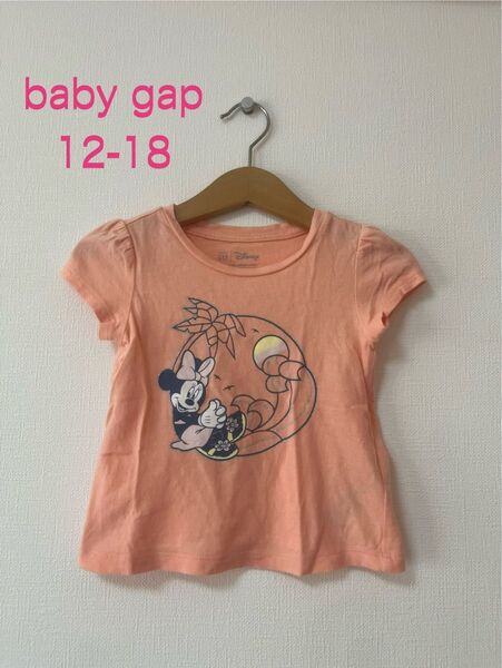 baby gap ベビーギャップ トップス Tシャツ ミニー 女の子 夏服 80 半袖Tシャツ 半袖