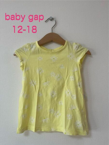 baby gap ベビーギャップ トップス Tシャツ 女の子 夏服 80 半袖 半袖カットソー 半袖Tシャツ