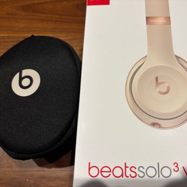 【希少カラー】Beats Wireless ヘッドホン ワイヤレスヘッドホン beats Solo3 サテンゴールド
