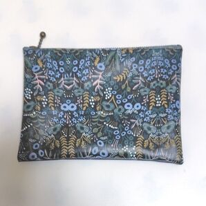 フラットポーチ(ハンドメイド)