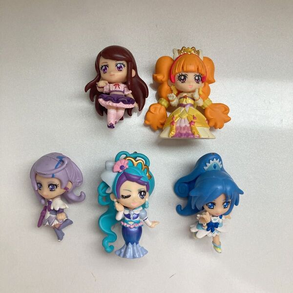 プリキュア フィギュア 5体セット まとめ売りアイカツ ドキドキ!プリキュア