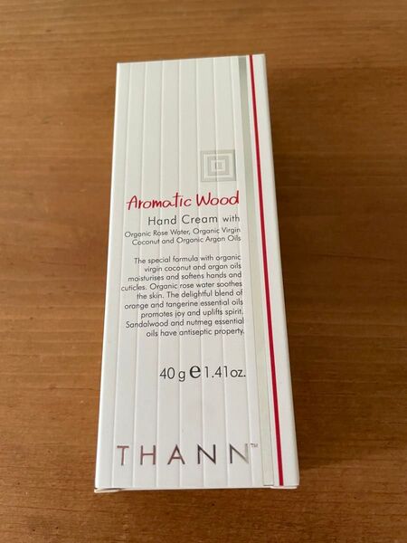 【新品】THANNターン ハンドクリーム AWアロマティックウッド(Aromatic Wood) 40g