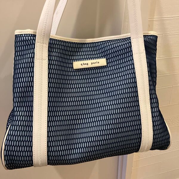 q bag paris トートバッグ ダグブルー マザーズバッグ