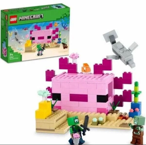 レゴ(LEGO) マインクラフト ウーパールーパーハウス 21247 おもちゃ ブロック