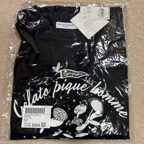 新品未開封タグ付き ジェラートピケオム レーヨンロゴTシャツ 5,390円