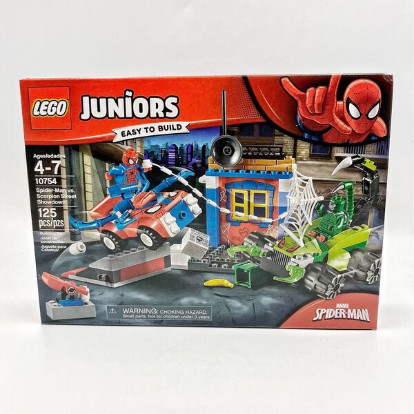 レゴ ジュニア 10754 スパイダーマンvsスコーピオンの対決 廃盤品 レゴ LEGO 廃盤