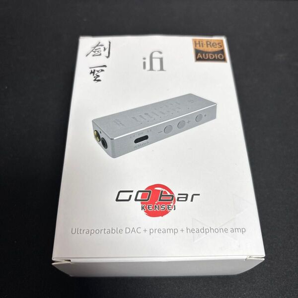 iFi audio GO bar 剣聖 USB DAC