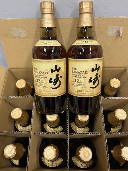 サントリー 山崎12年 100周年ラベル 12本!