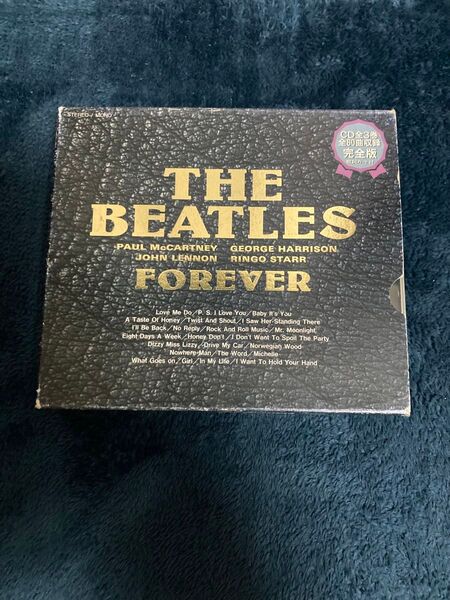THE BEATLES FOREVER 完全オリジナル版 歌詞カード付き!CD3枚組 正規品中古!