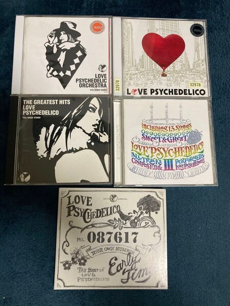 LOVE PSYCHEDELICO CD アルバム 5枚セット まとめ売り