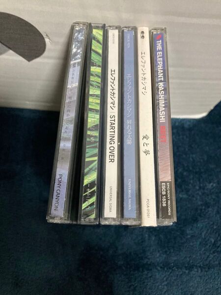 エレファントカシマシ CD 6枚セット 正規品中古!初回盤あり!