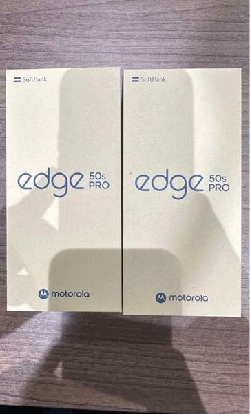 motorola edge 50s pro 6.7インチ メモリー8GB ストレージ256GB リュクスラベンダー 二台セット