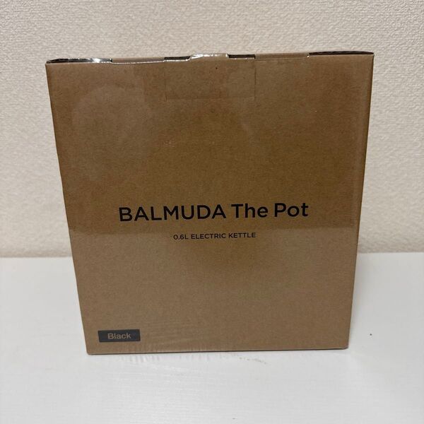 新品 未開封 BALMUDA The Pot 0.6L kpt01jp-bk バルミューダ BALMUDA 電気ケトル